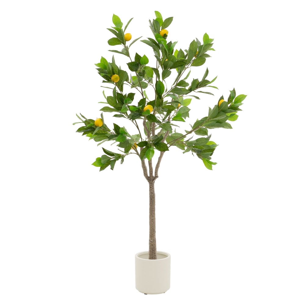 Plante artificielle citronnier - fruits