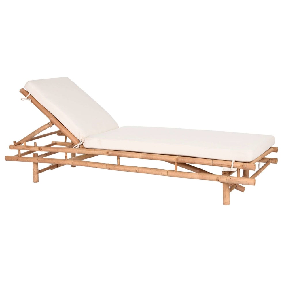 bain de soleil en bambou