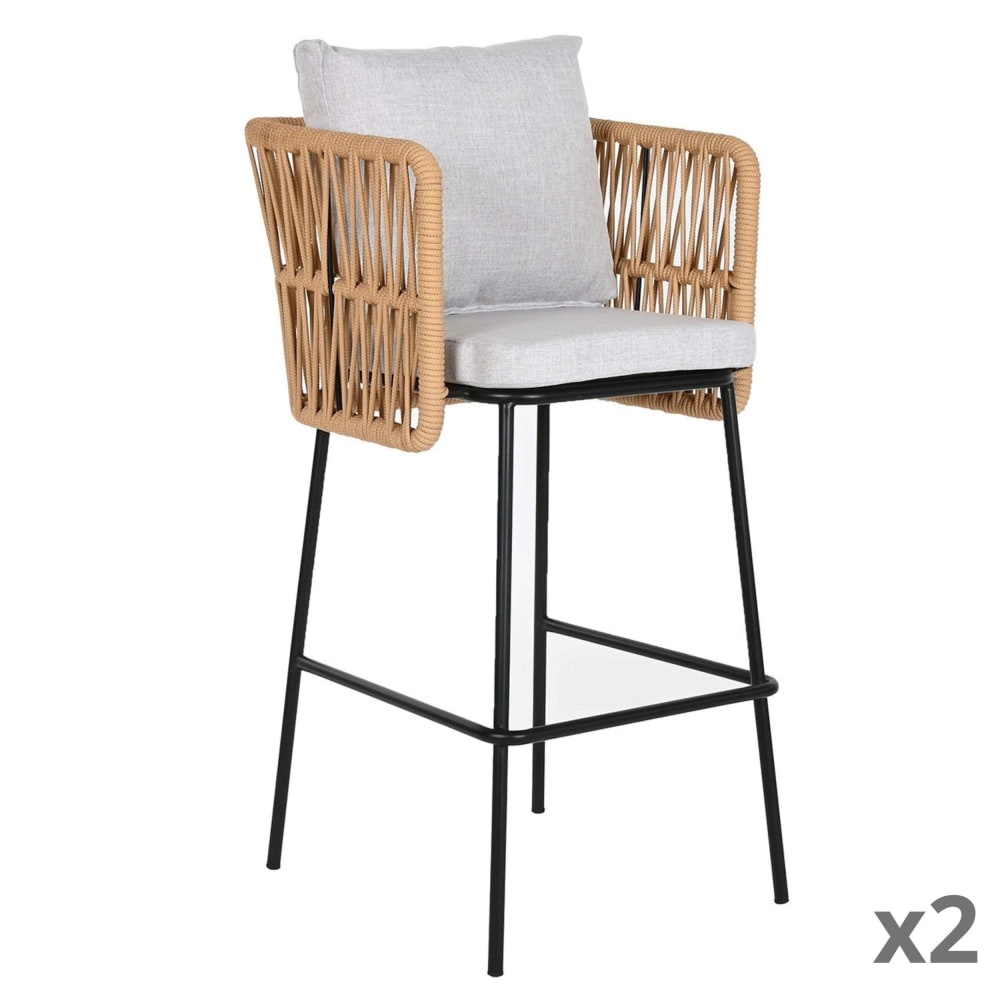 Lot 2 chaises de bar