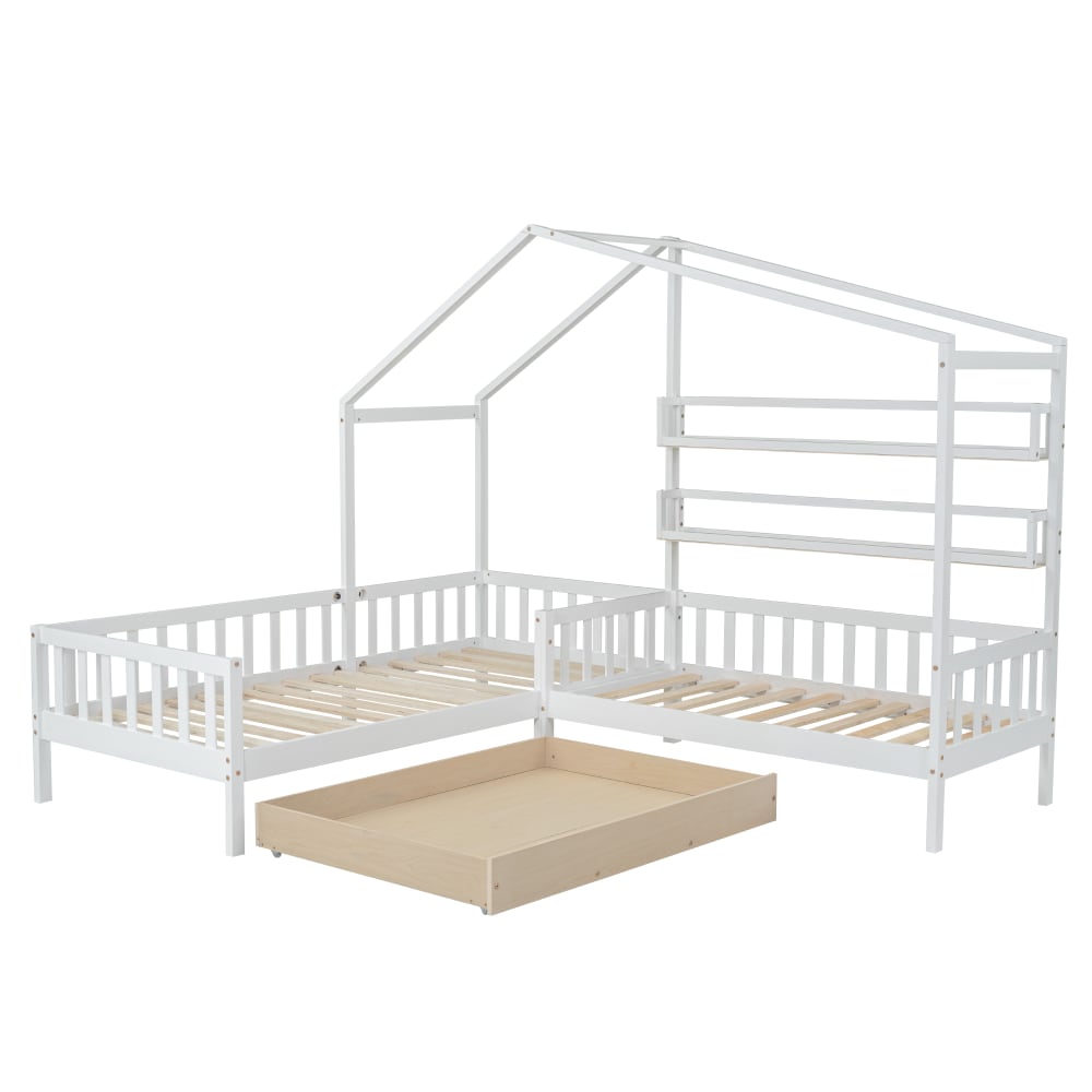 Lit enfant en pin blanc