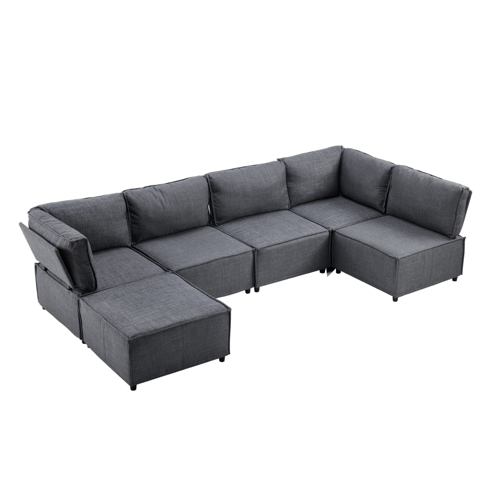 Canapé modulable gris