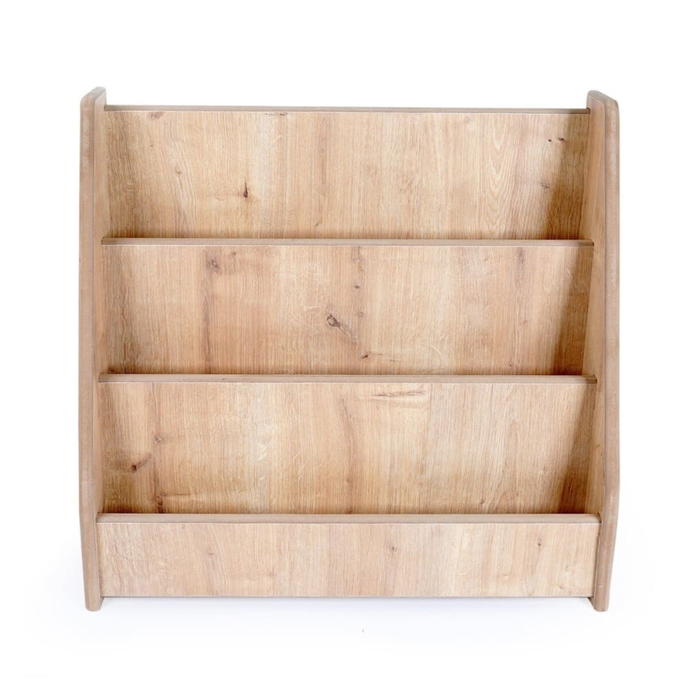 Etagère bibliothèque, decor chêne H59 cm - Panneaux de particules