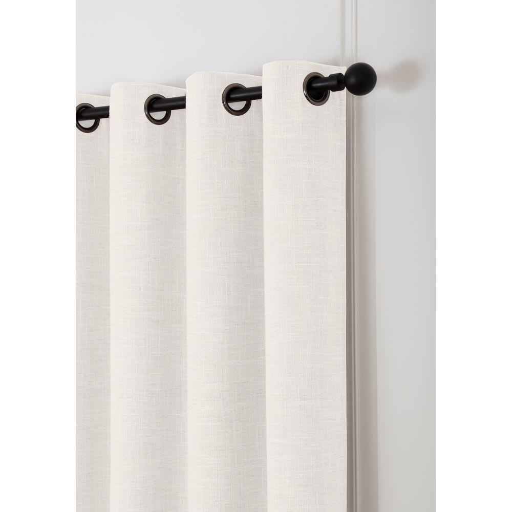 Verdunkelungsvorhang 100% Ösens Beige MC636 130Lx250H - Maisons