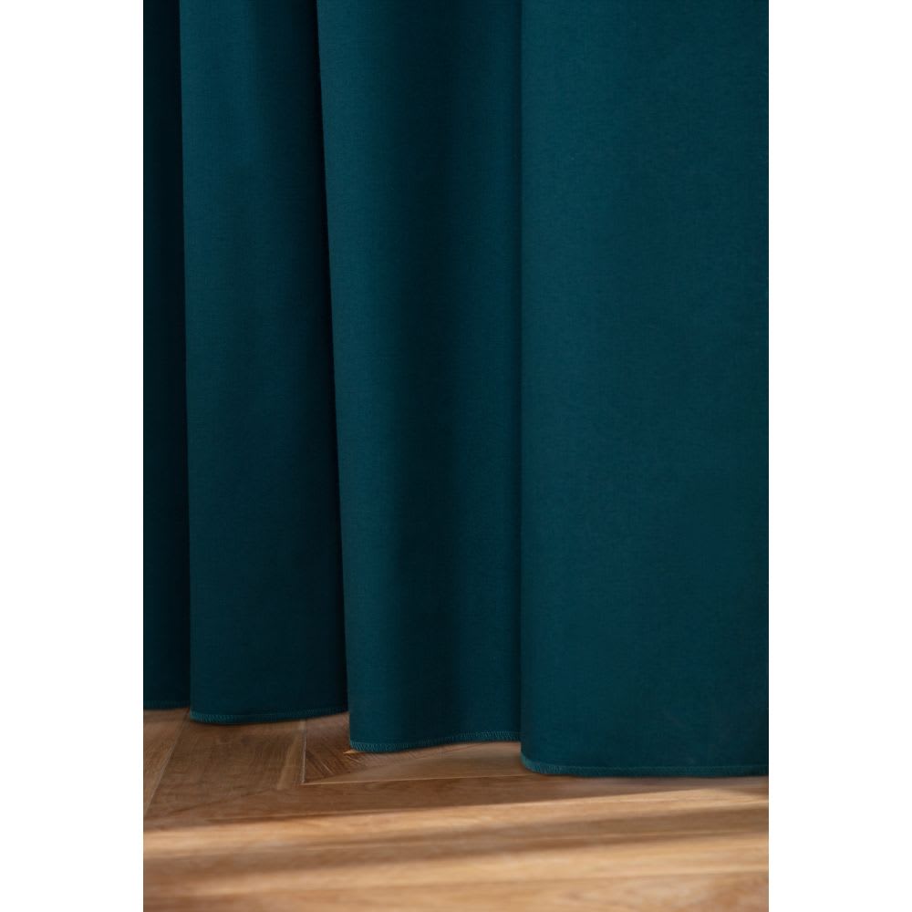 Rideau phonique oeillets bleu mc56 130lx250h — vue 4
