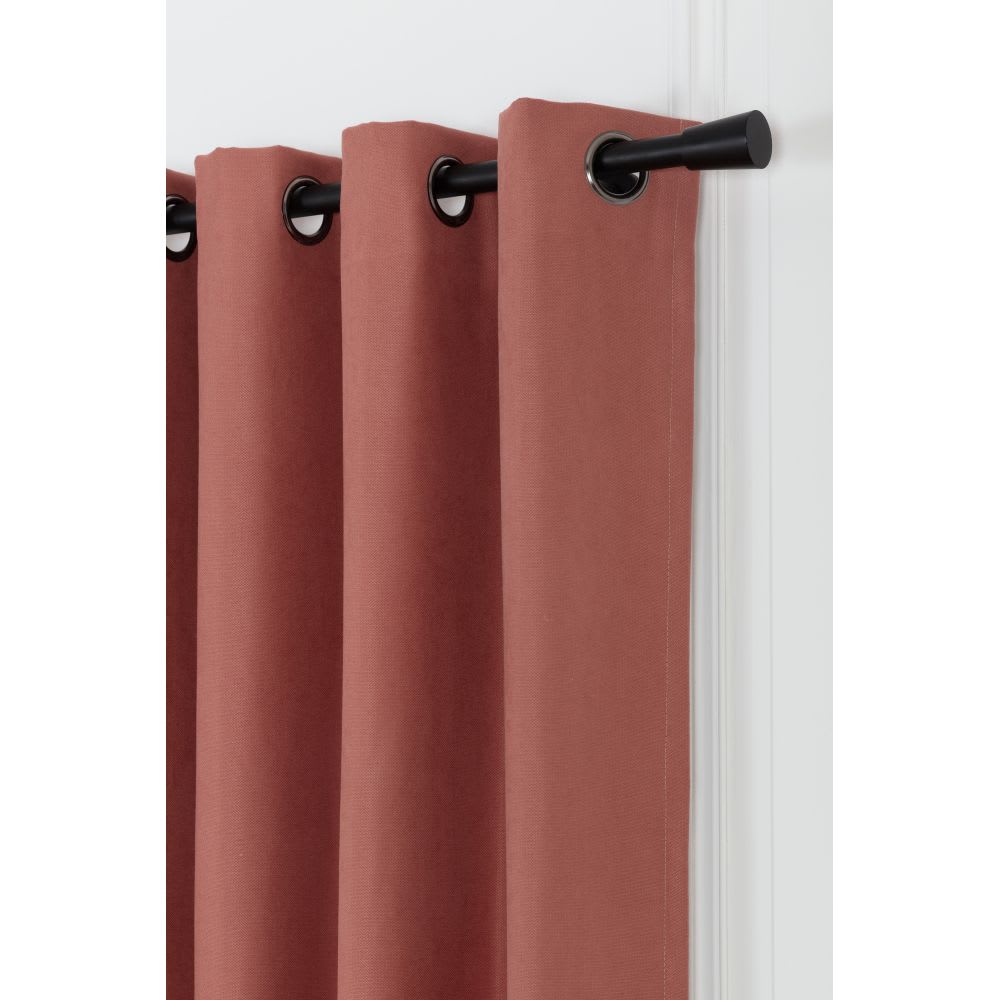 Rideau phonique oeillets rouge mc7005 130lx250h — vue 3