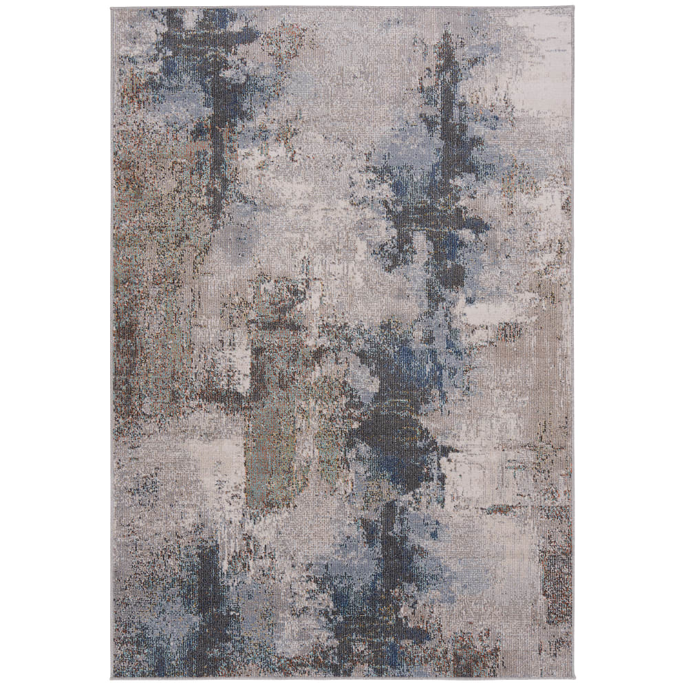 Tapis intérieur et extérieur Lagos bleu 80x150 cm