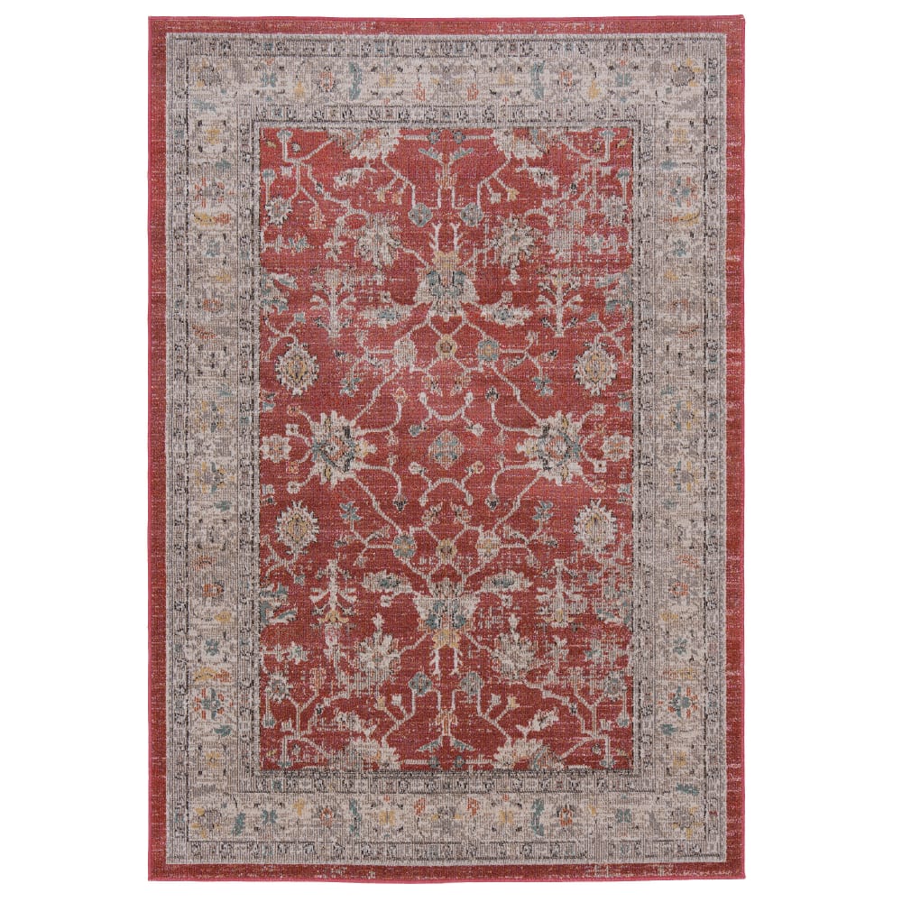 Tapis intérieur et extérieur Lagos rouge 80x150 cm