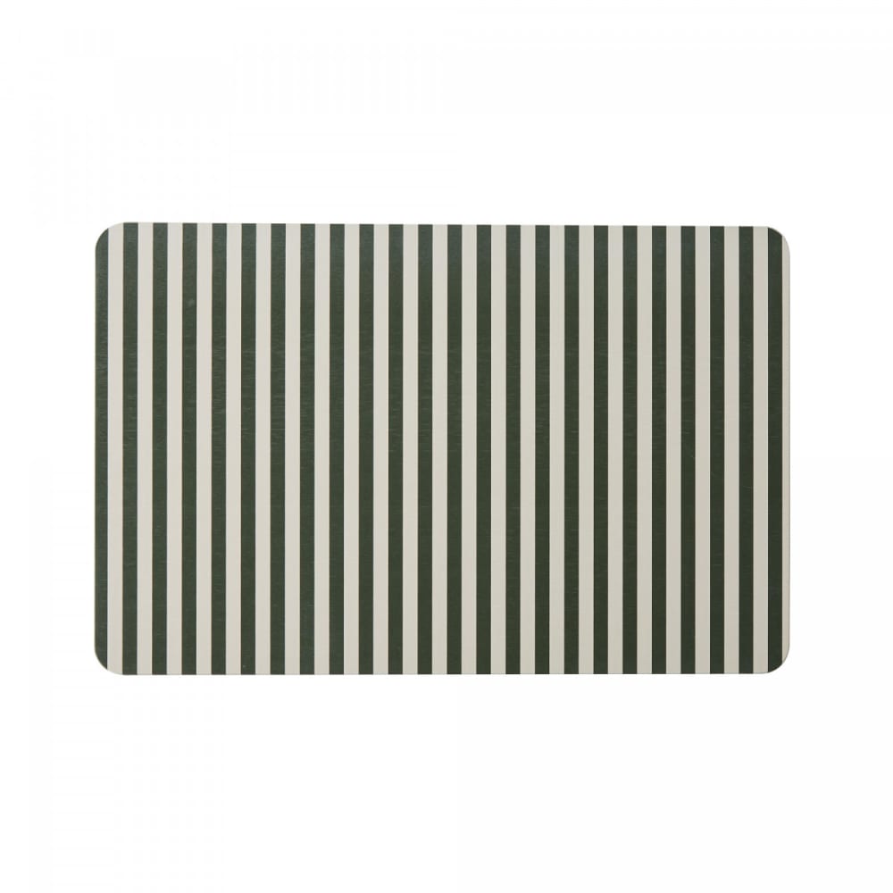 Tapis de bain en pierre diatomite à rayures 39x60cm