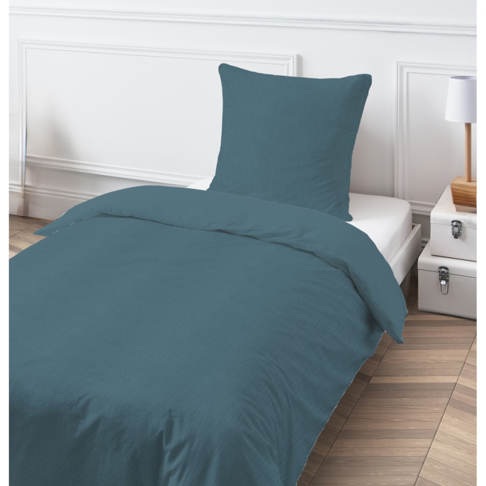 Parure de lit simple en gaze de coton 140x200cm