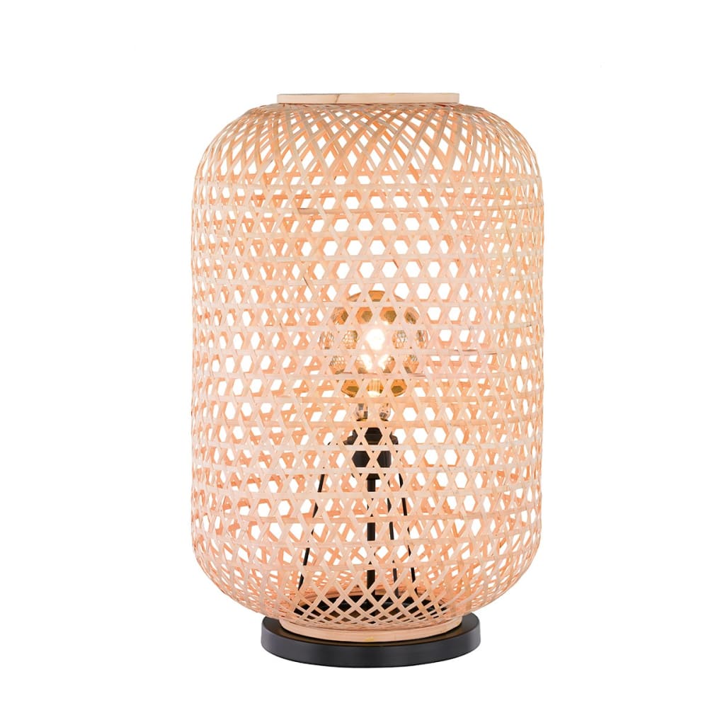 Lampe a poser en bambou naturel
