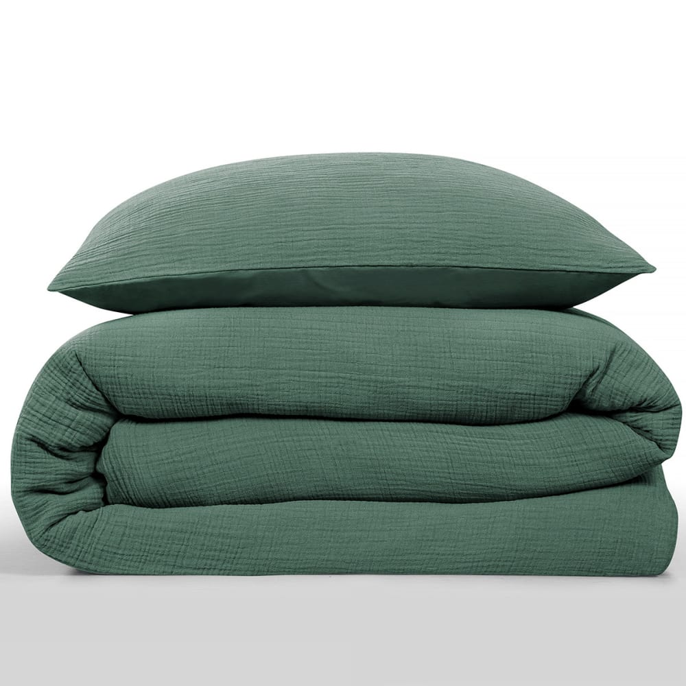 Parure de lit simple en gaze de coton 140x200cm — vue 4