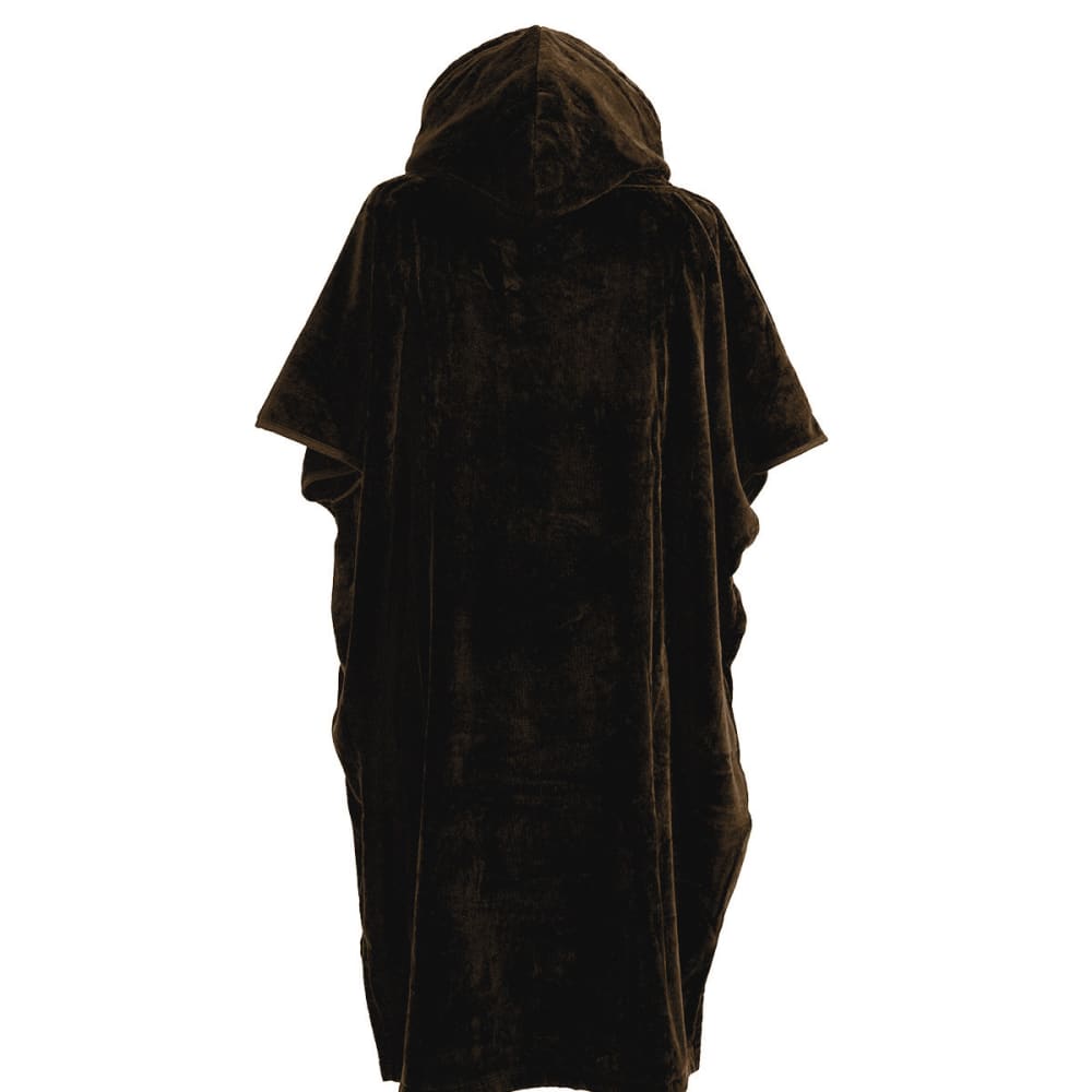 Unisex-Poncho aus 100 % Baumwolle – 380 g/m² Haselnuss L/XL -
