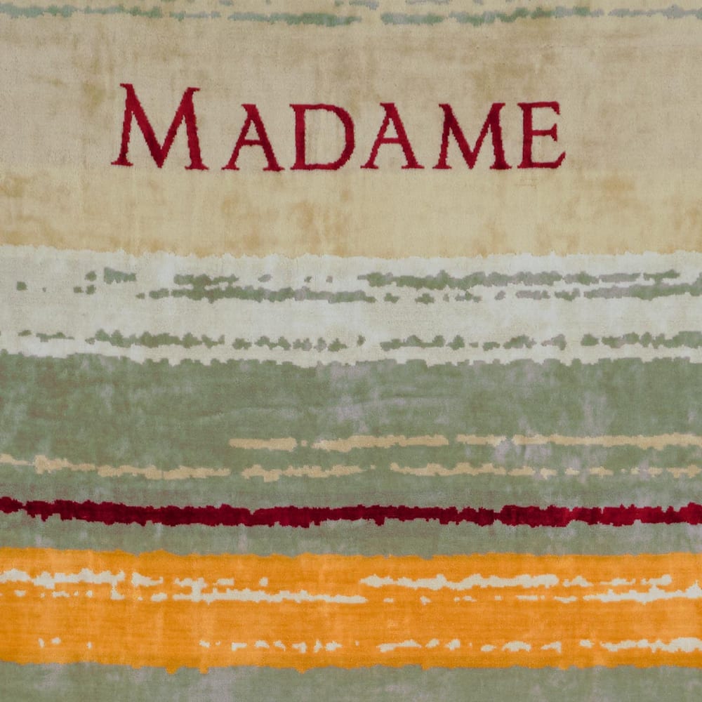 Großes Velours-Strandtuch Salbei 100x180 - Maisons Du Monde