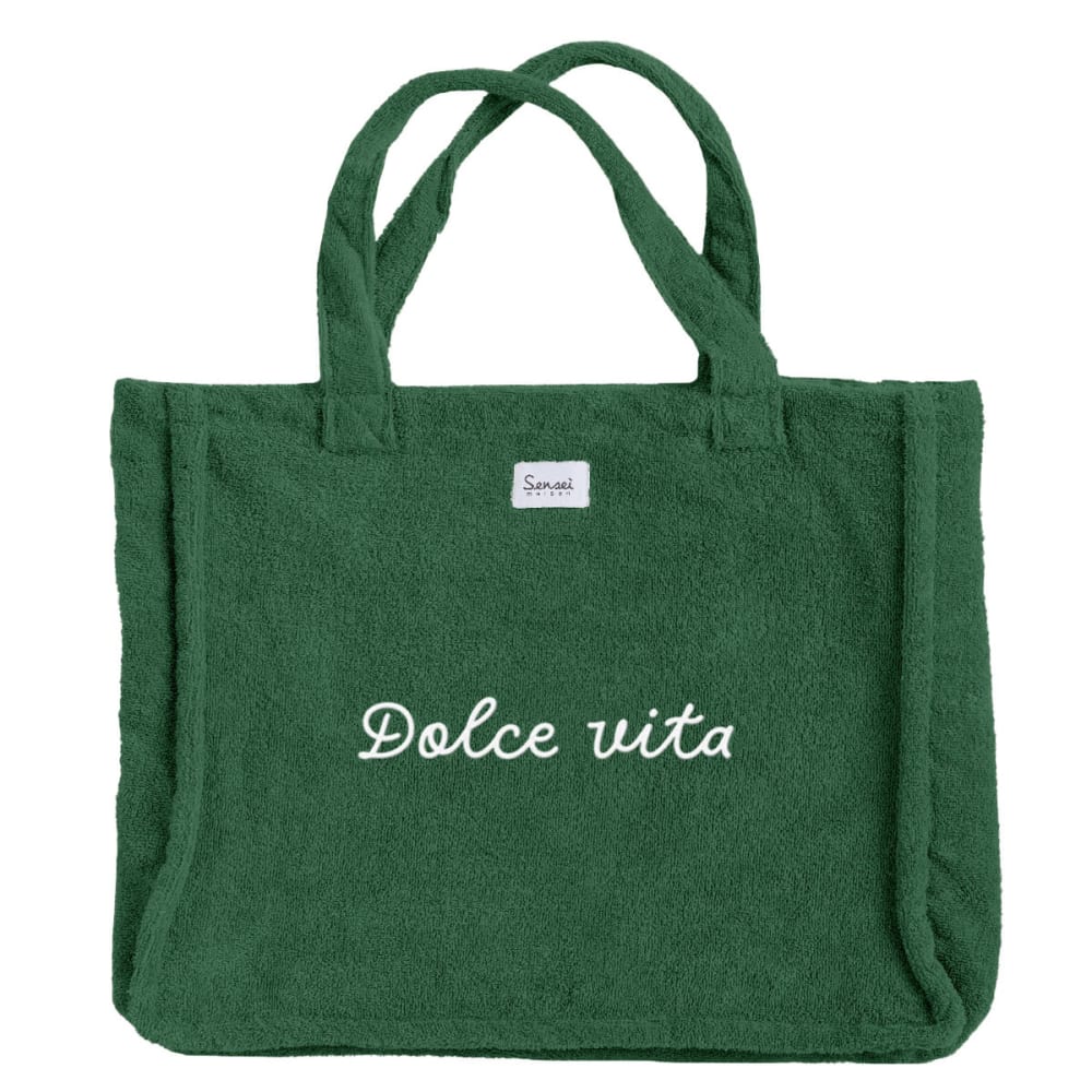 Sac de plage ''dolce vita'' lichen