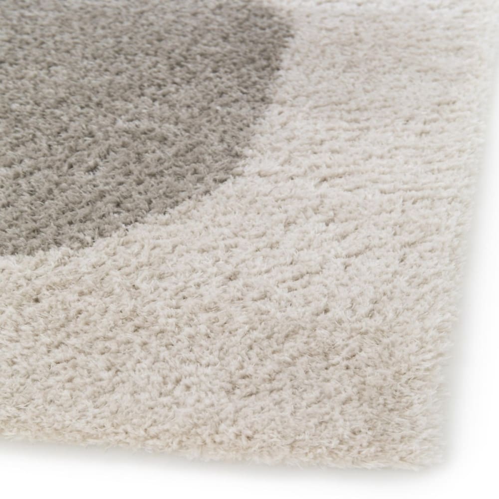 Tapis doux motif géométrique moderne beige multi vert 160x230 — vue 4
