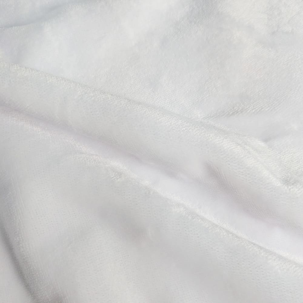 Lot de 2 protège-matelas en microfibre bonnet 30 cm Blanc 160x200 cm - Maisons du Monde