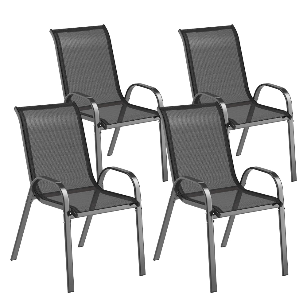 chaises de jardin empilables