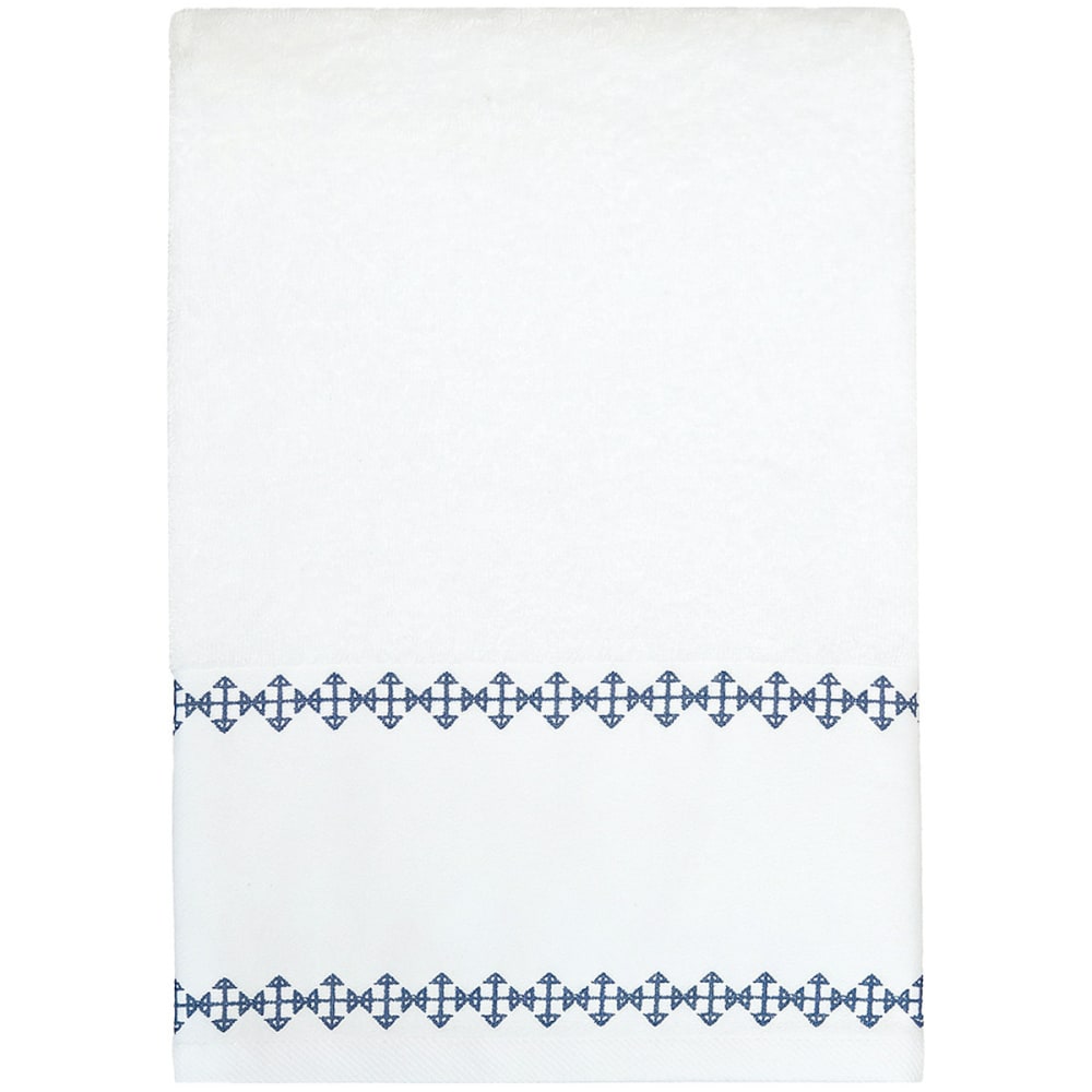4-teiliges Bade-Set aus Baumwolle – 550 g/m² Weiß - Maisons Du