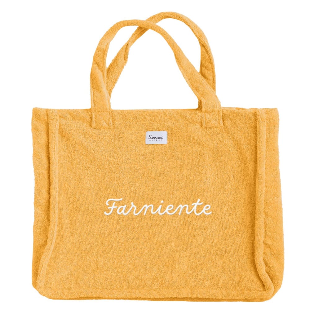 Sac de plage ''farniente'' caramel Sac de plage ''farniente'' caramel