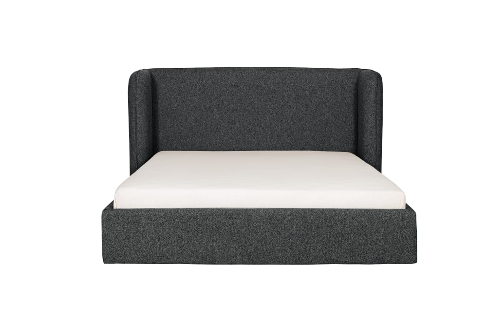 Lit rembourré avec matelas,