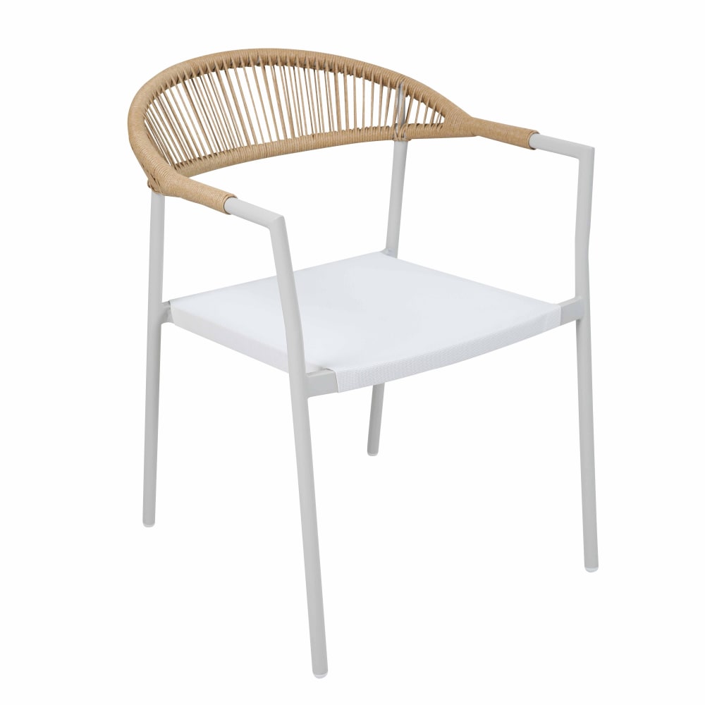 chaise de jardin en métal