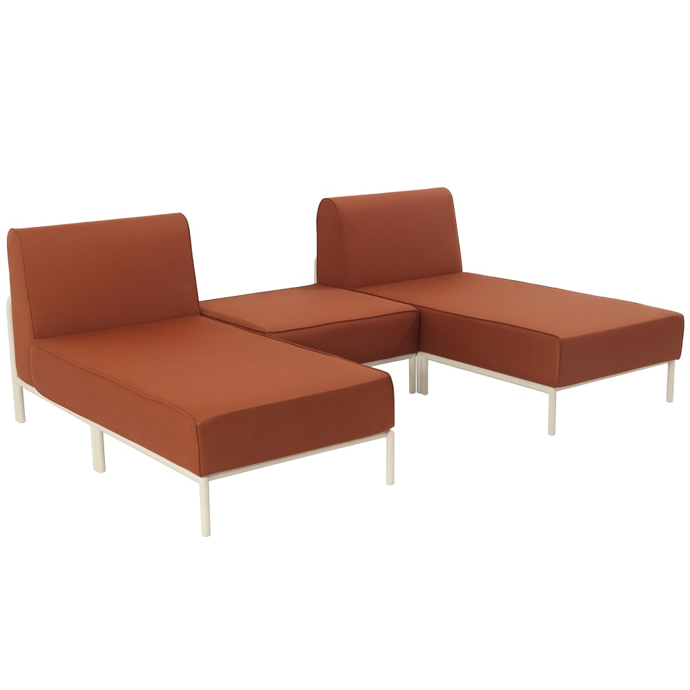 Salon de jardin bas modulable