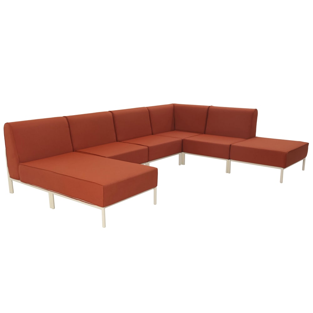 Salon de jardin bas modulable