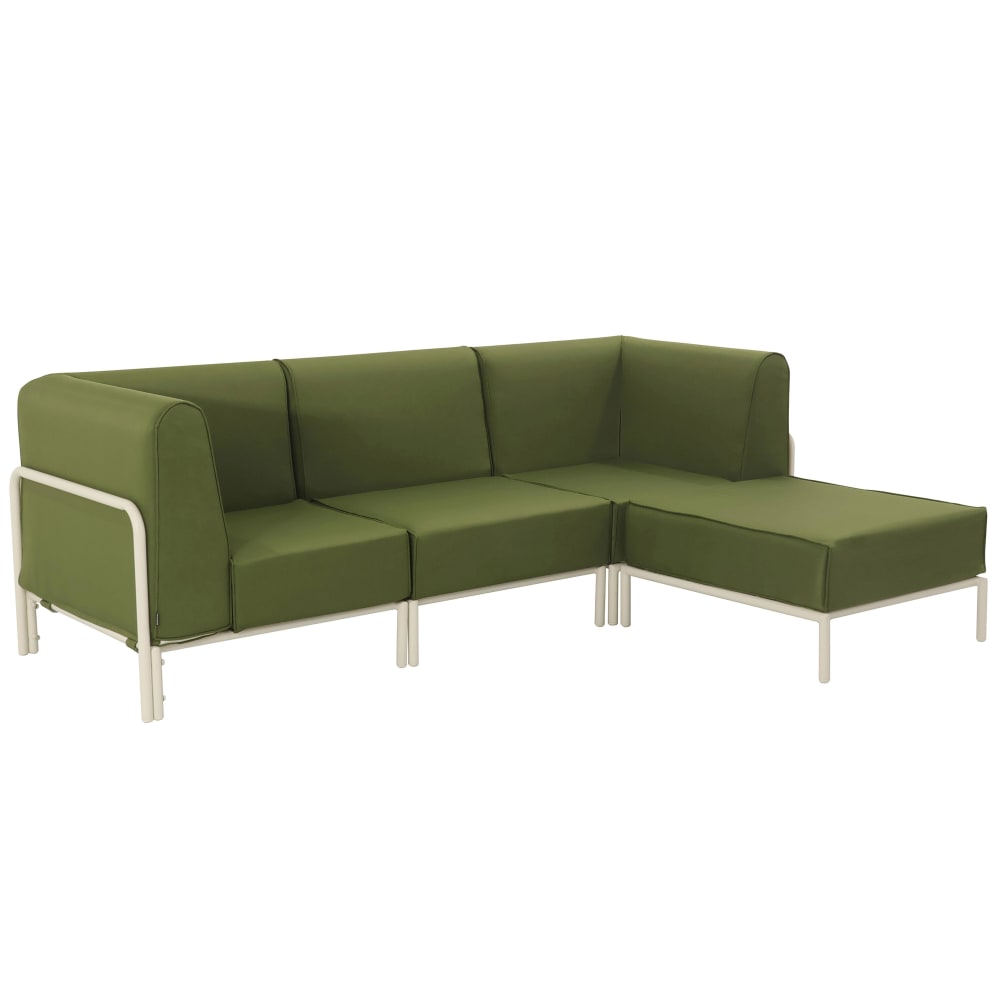 Salon de jardin bas modulable