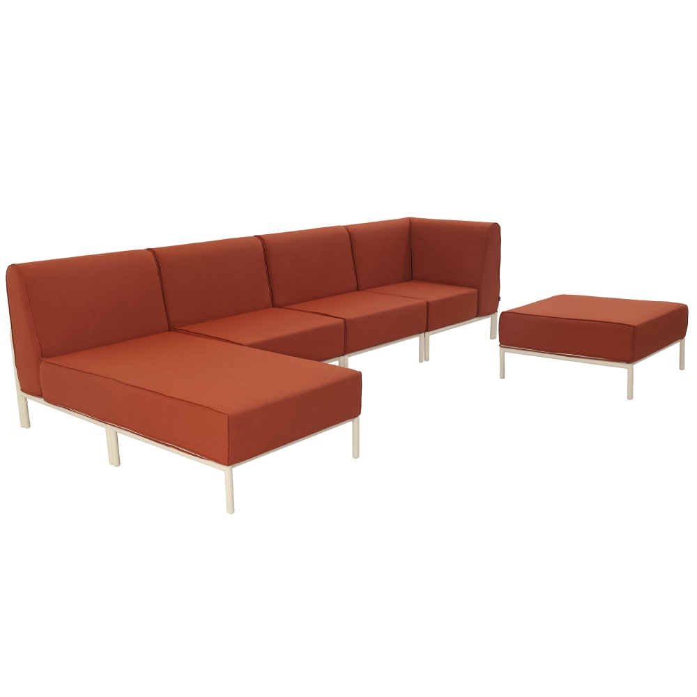 Salon de jardin bas modulable