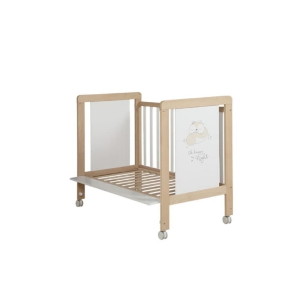 Micuna - Lit Happy 120x60 cm - Bois/Blanc