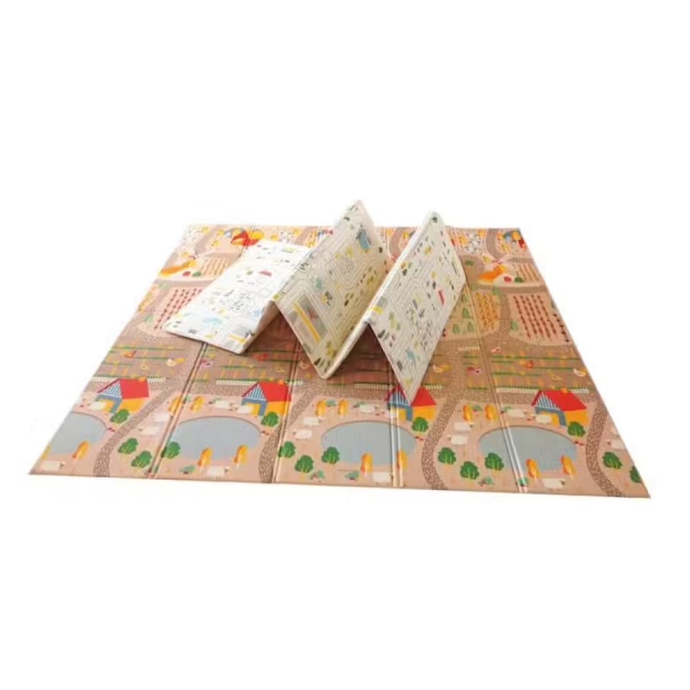 Tapis de jeu pliant 120x180 cm Animaux  and  Ville