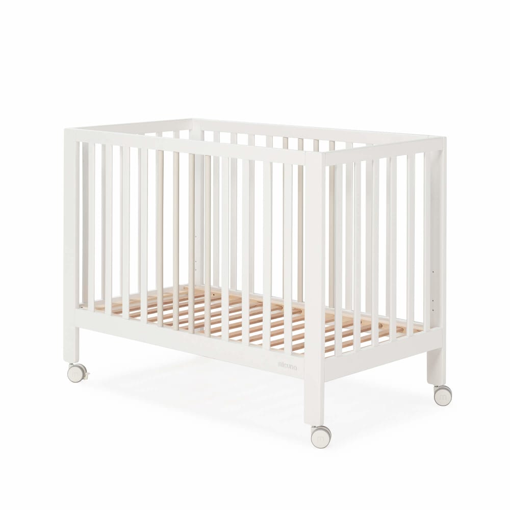 Lit Nayra 120x60 Blanc/Taupe Lit Nayra 120x60 Blanc/Taupe