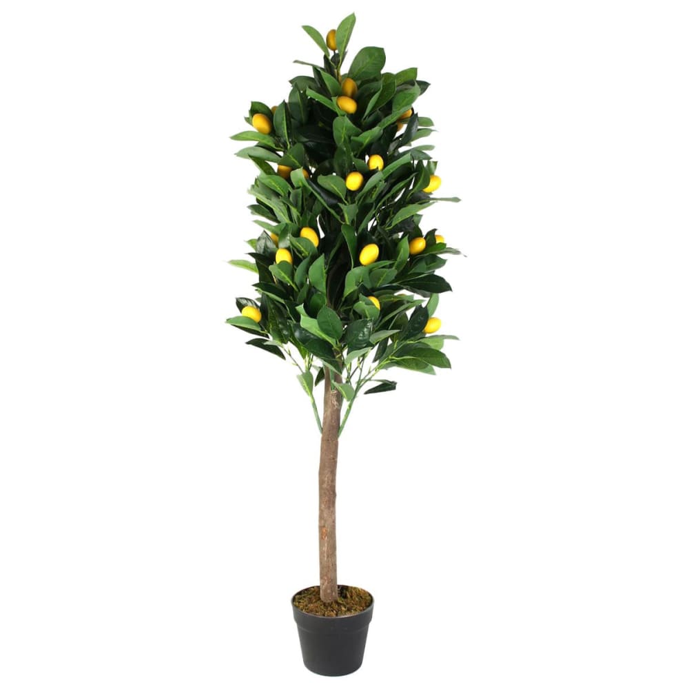 Citronnier artificiel en pot 120cm