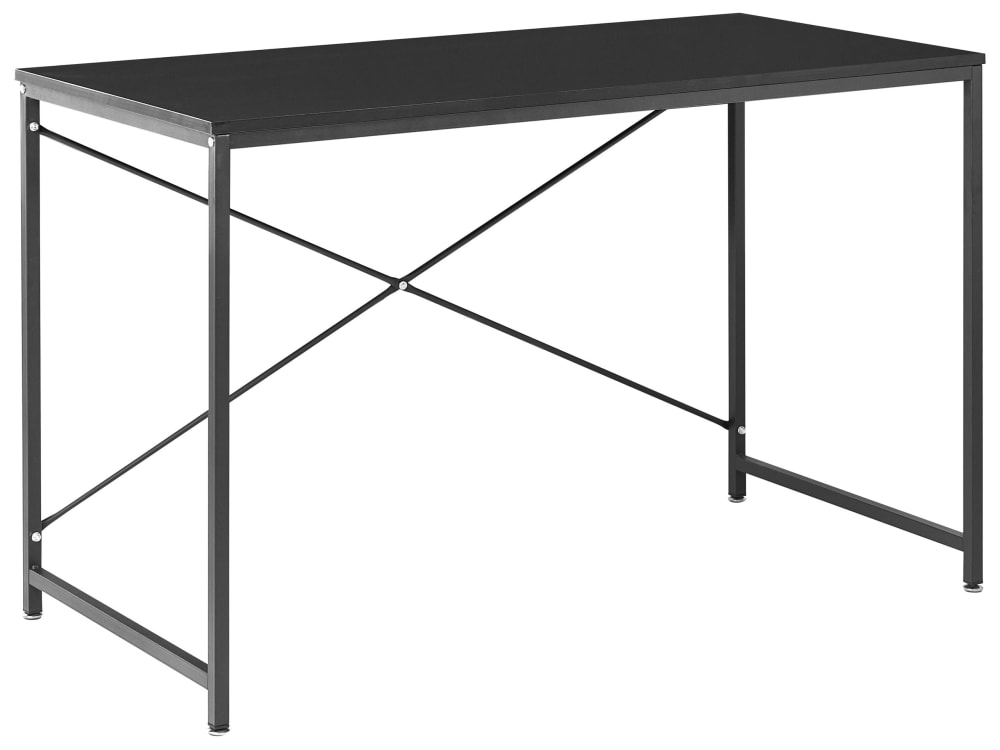 Table de bureau 120 cm 60 cm noir Table de bureau 120 cm 60 cm noir