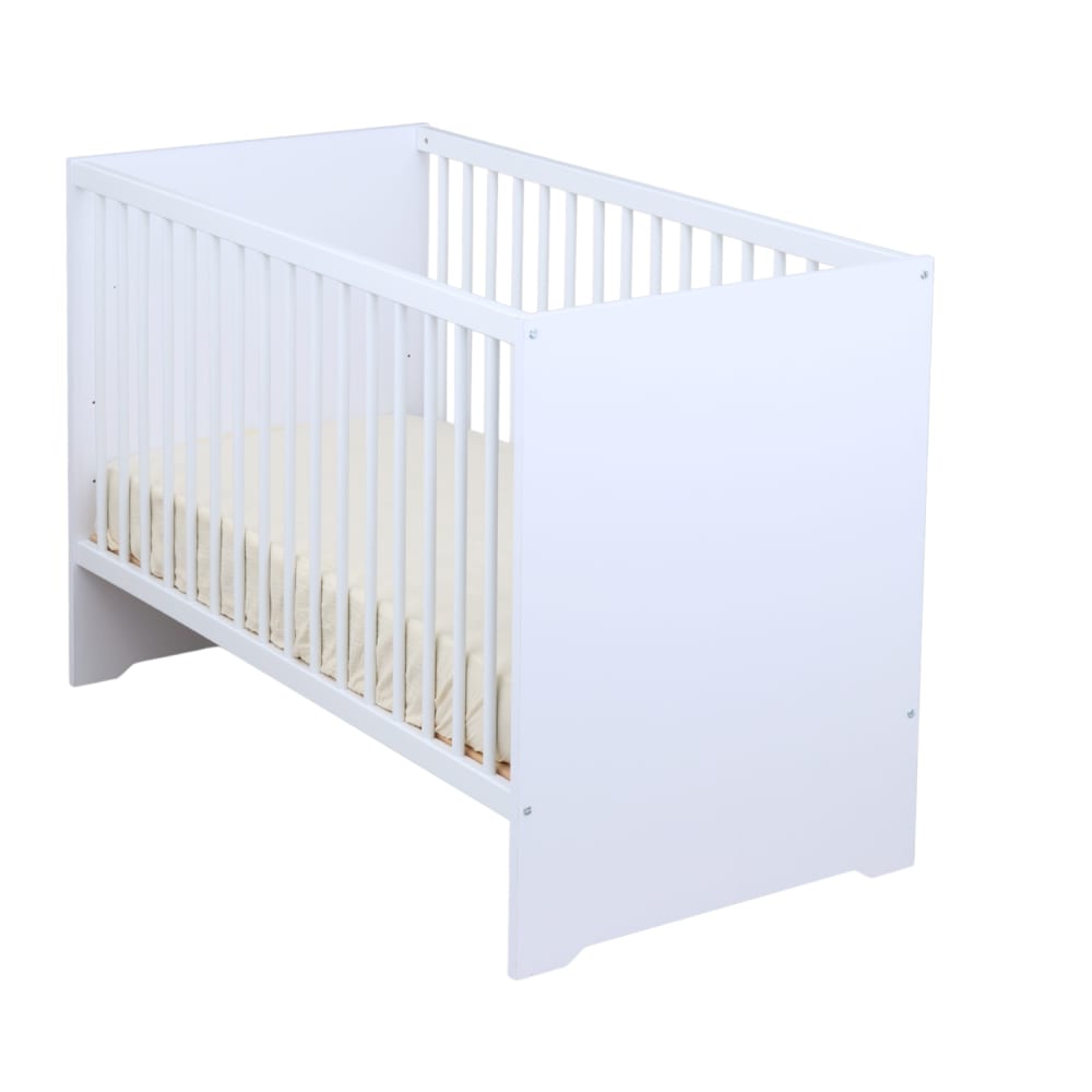 Lit bébé 120x60 avec têtes de lit panneaux
