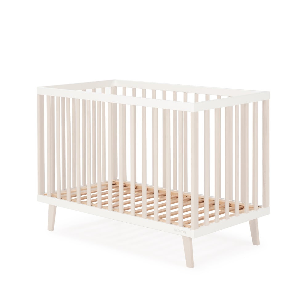 Micuna - Lit Mencia 120x60 Blanc/Taupe
