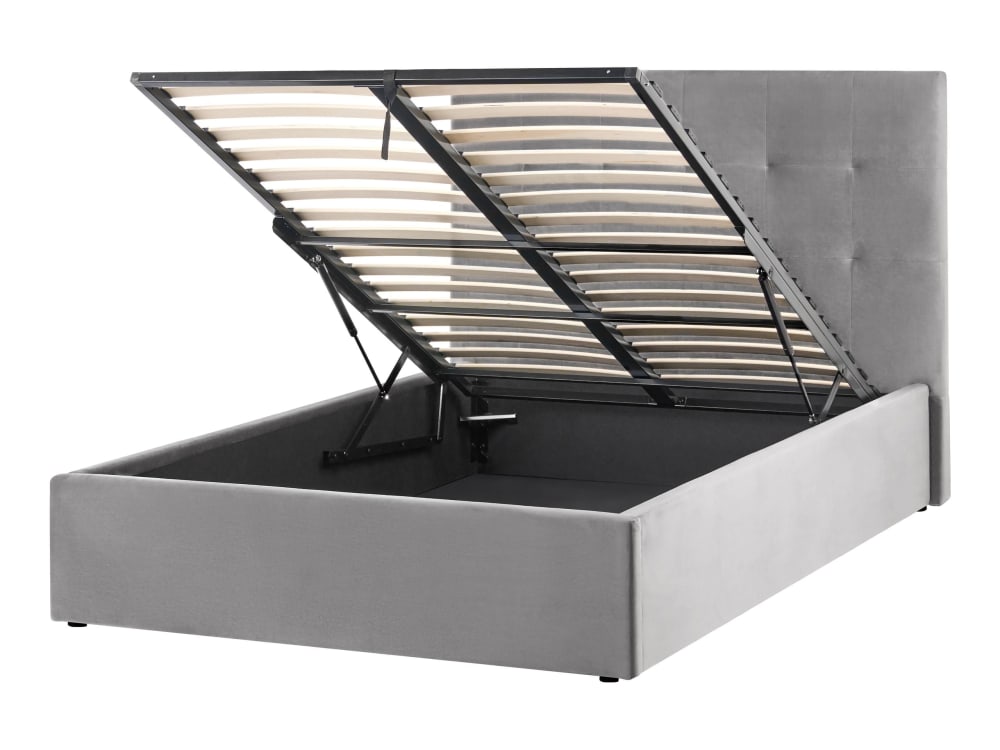 Cadre de lit en tissu gris 120x200 Cadre de lit en tissu gris 120x200