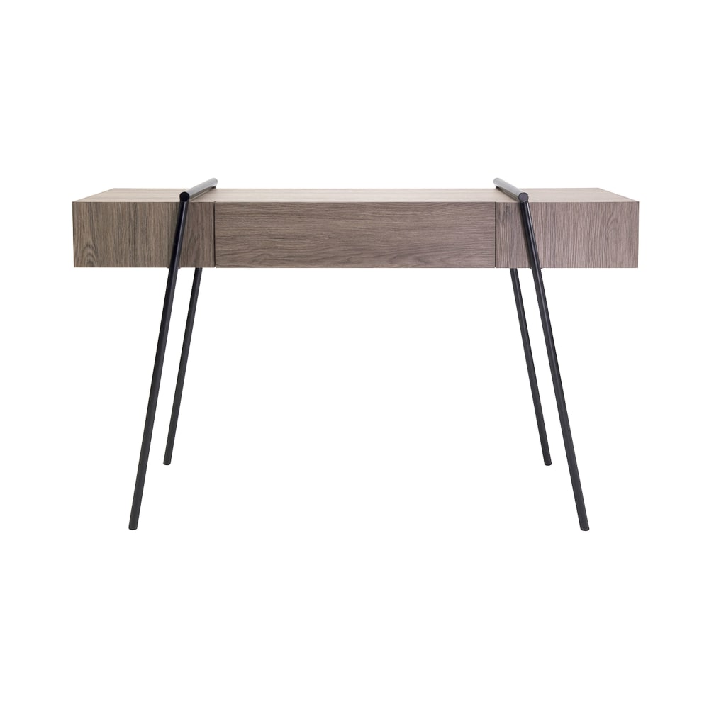 Console 120x34x77cm en bois et métal - NERO