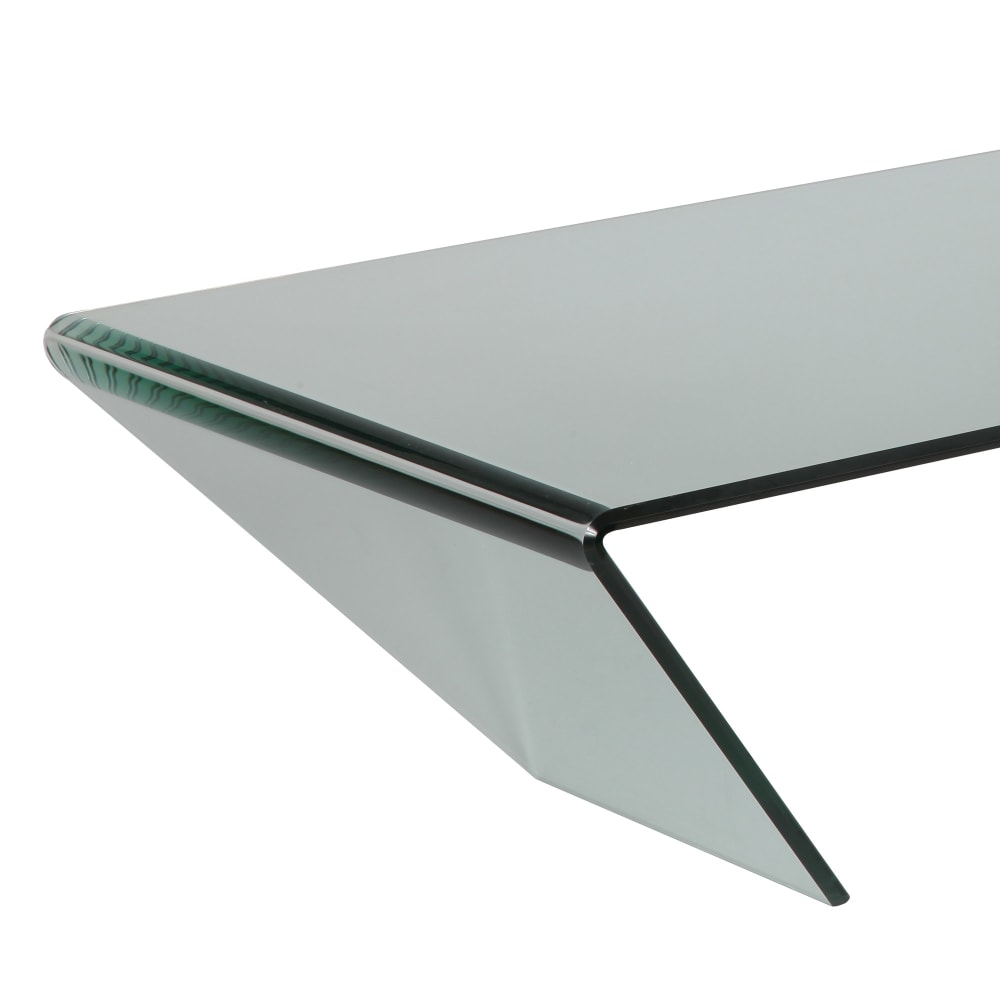 Table basse rectangulaire 120x65x36 cm - GLASS