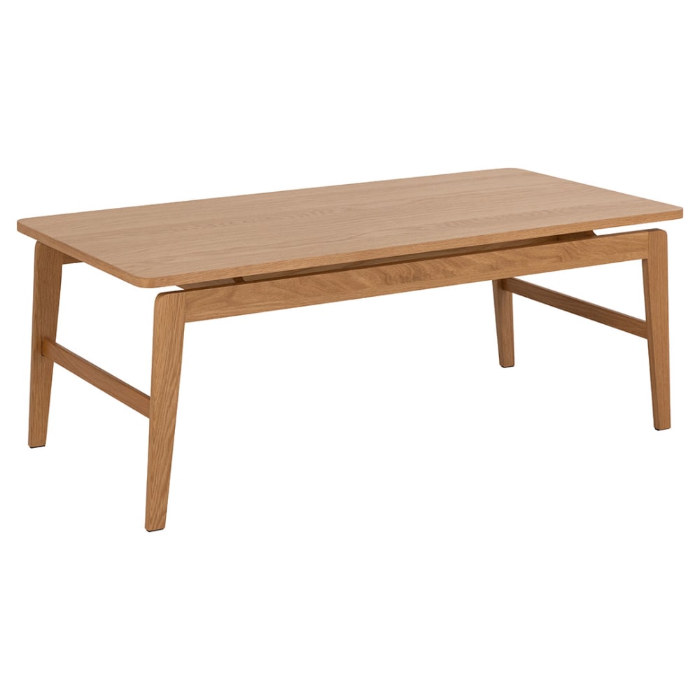 Table basse 120x60x45cm en effet chêne - HOKAÏ