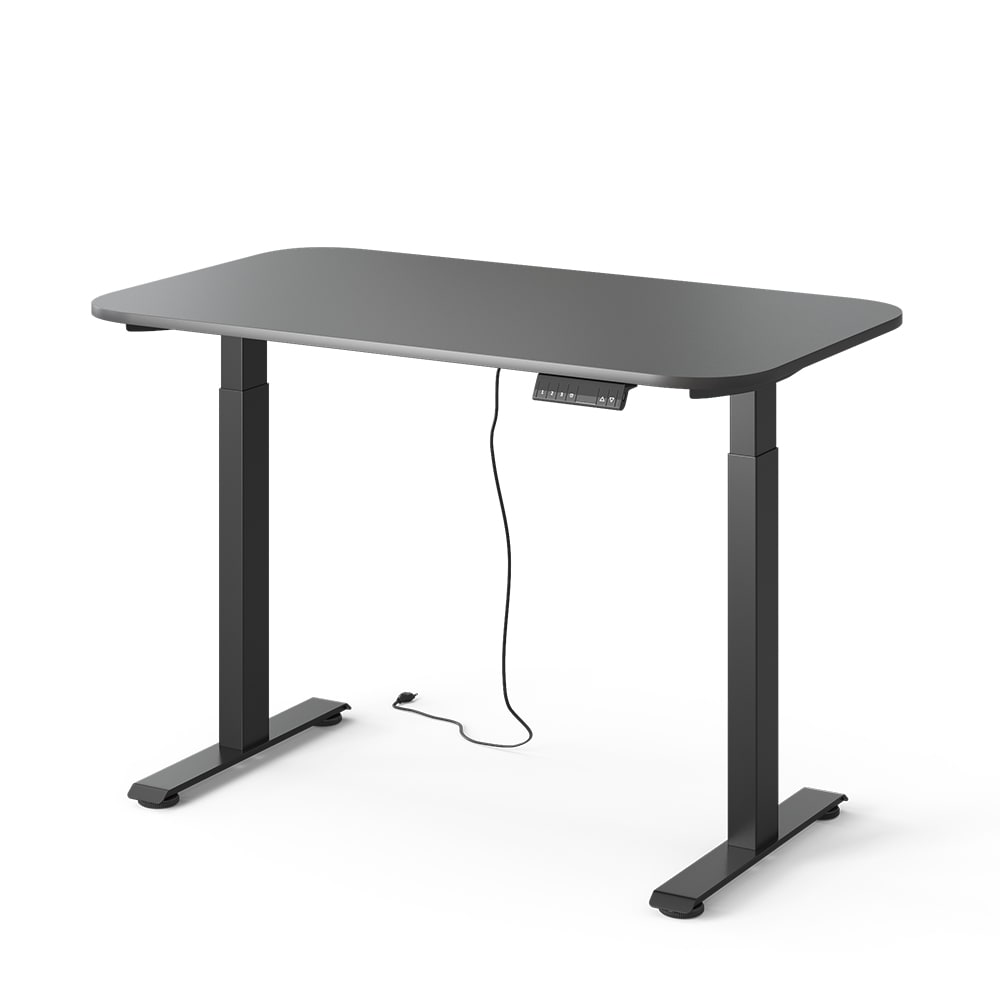 bureau 2 moteurs noir/anthracite