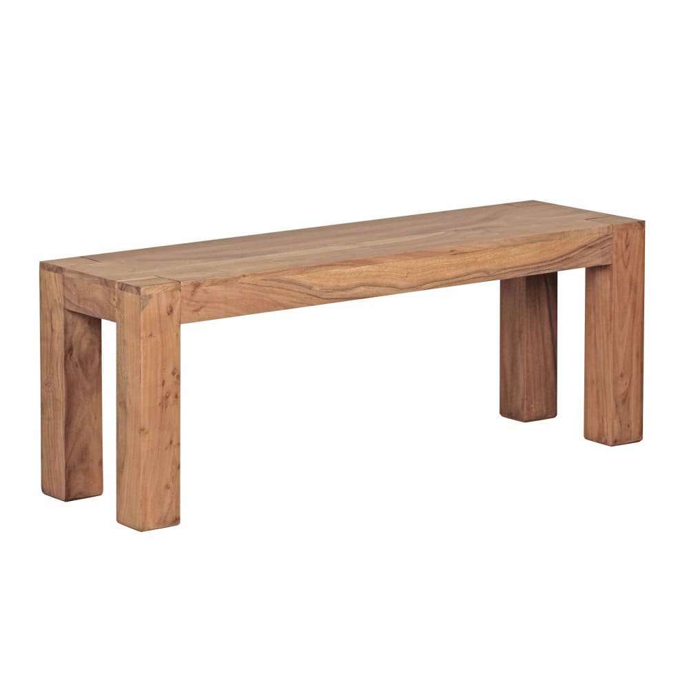 banc 120x35x45 cm en - massif