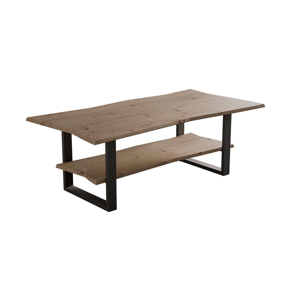 Table basse , avec stockage Artisan 120x40cm