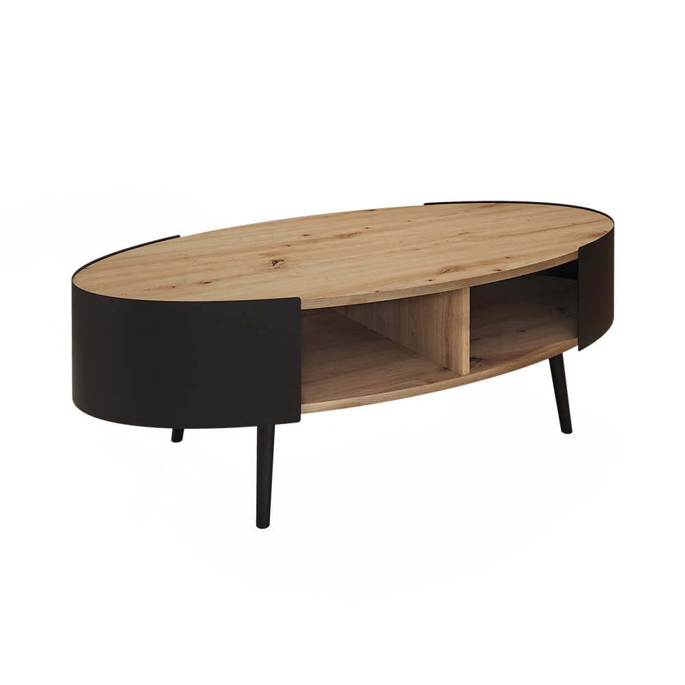 Table basse  Noir 120x39cm