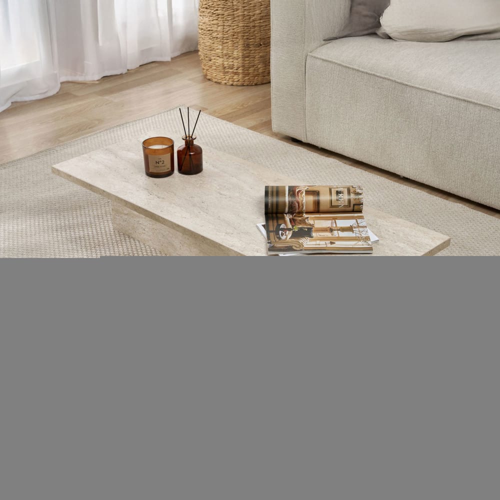 Table basse rectangulaire