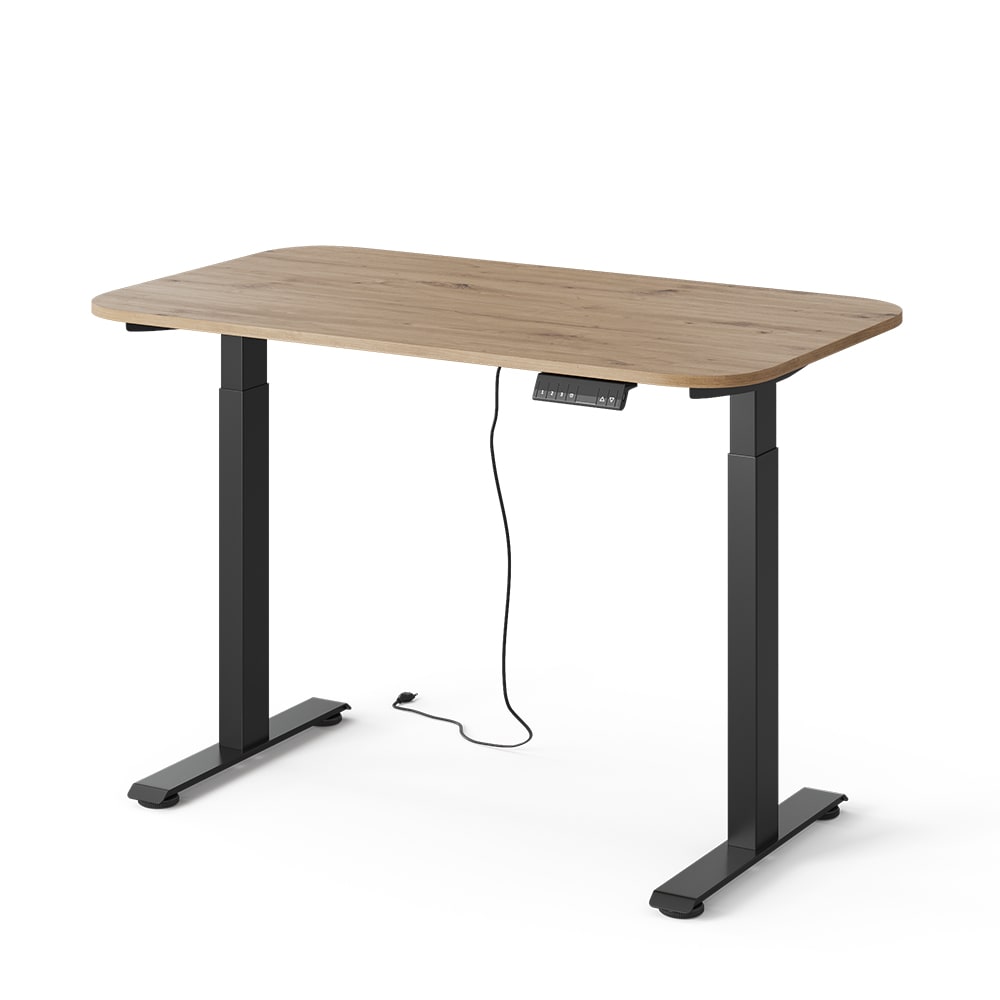 bureau 2 moteurs noir/artisan
