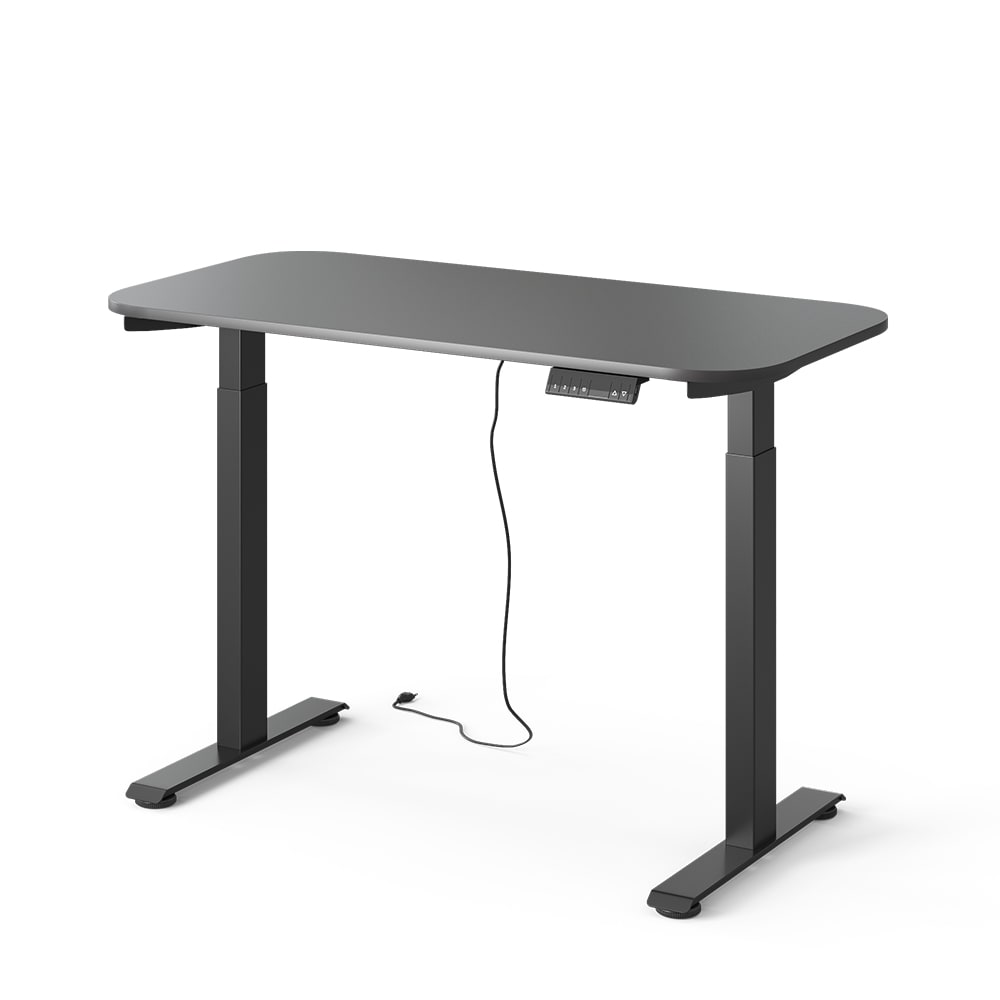 bureau 2 moteurs noir/anthracite