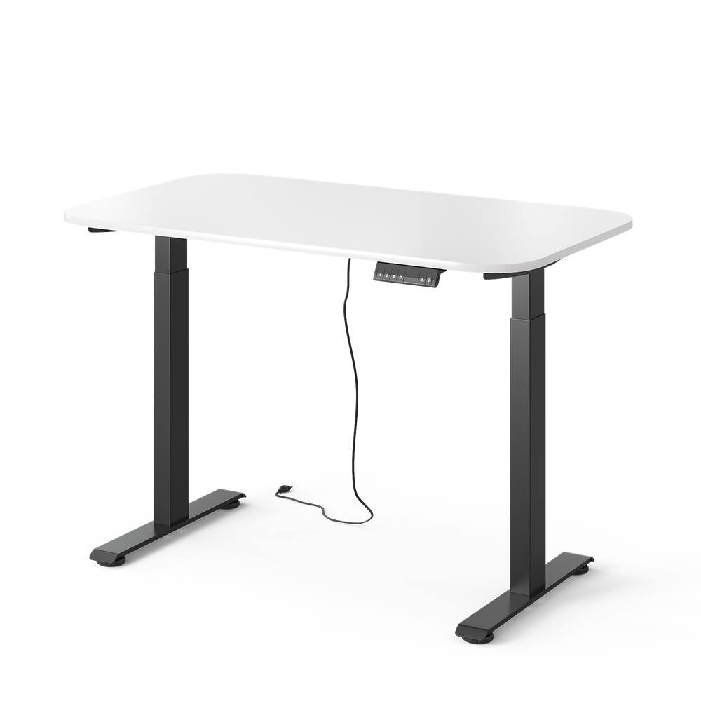bureau 2 moteurs noir/blanc