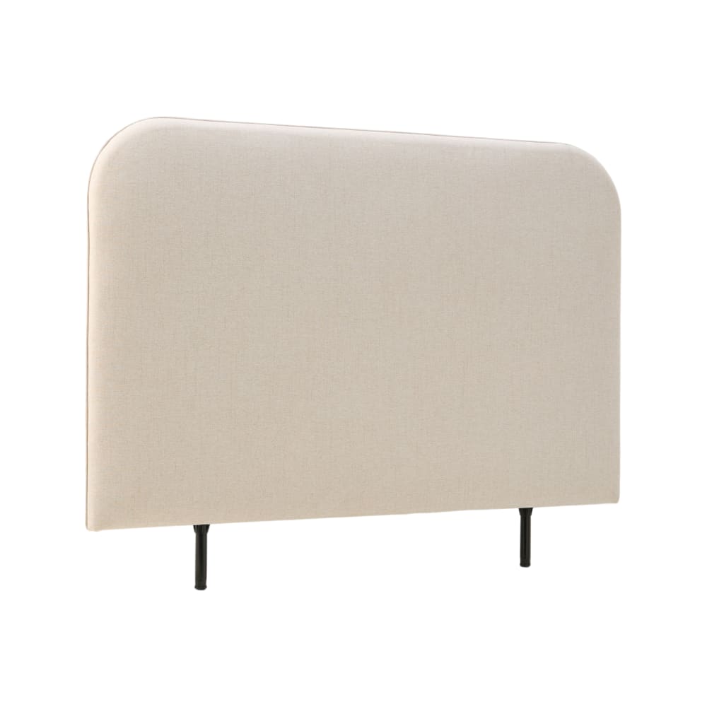 Tête de lit tissu beige largeur 160