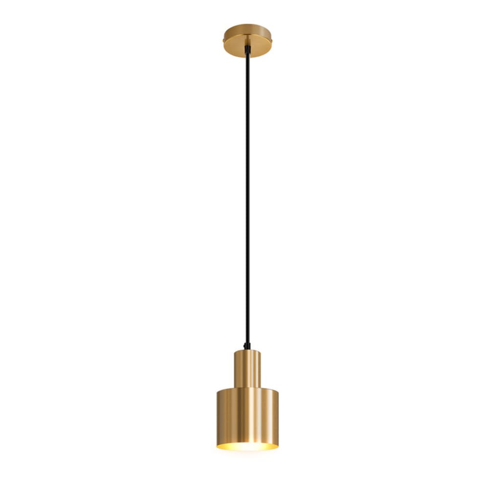 Estes - suspension en métal, coloris doré, l 12 cm, e27, max. 40 w